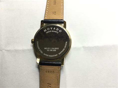 identify fake movado watch|real or copy movado.